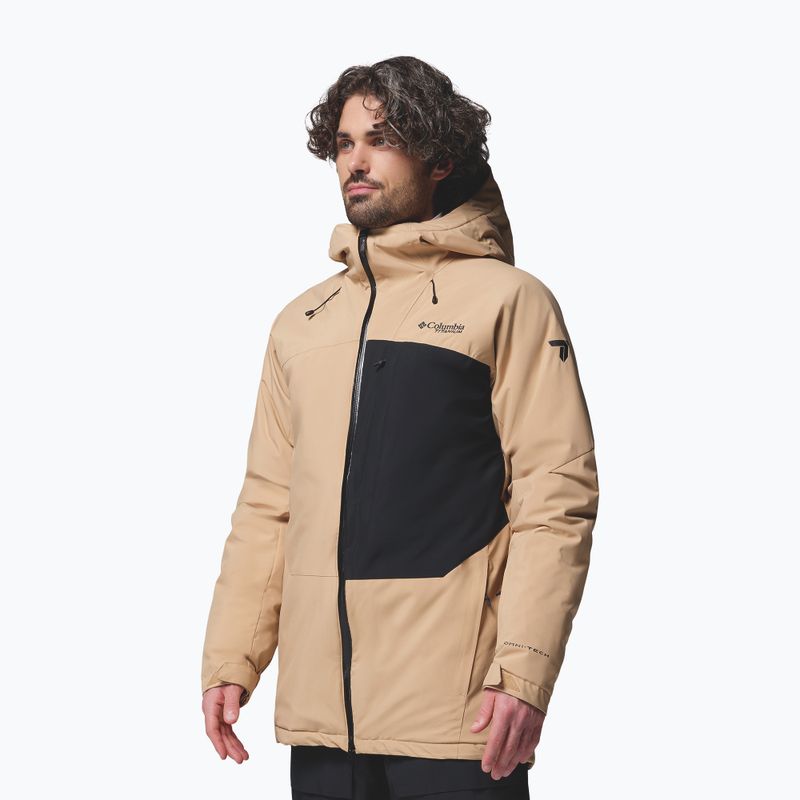 Men's ski jacket Columbia Winter District III canoe/black 4