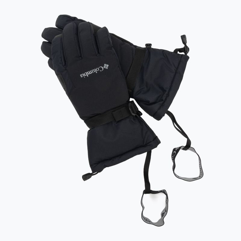 Men's trekking gloves Columbia Arctic Slope Sleeker black 6