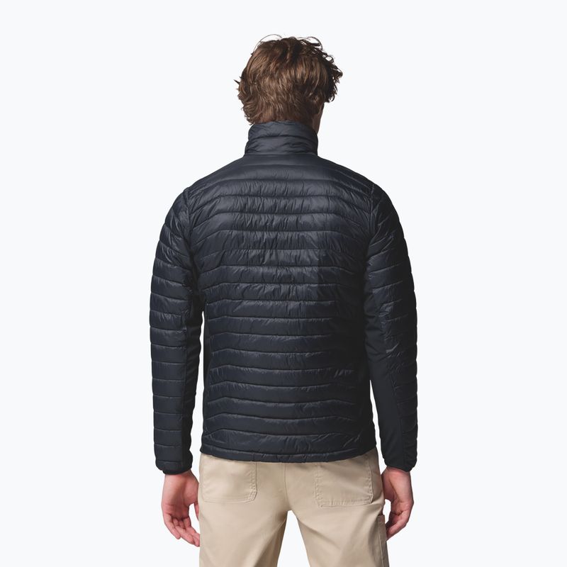 Men's insulated jacket Columbia Powder Pass Hybrid black 3