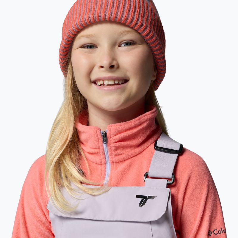 Children's ski trousers Columbia Holcomb Grove Bib lavender pearl 5