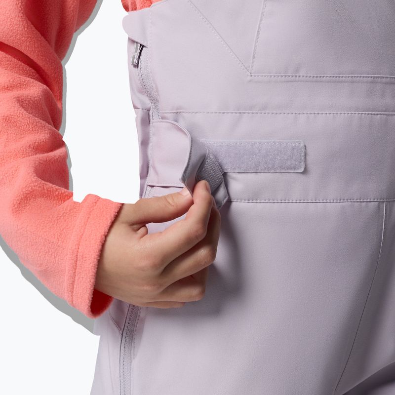 Children's ski trousers Columbia Holcomb Grove Bib lavender pearl 9