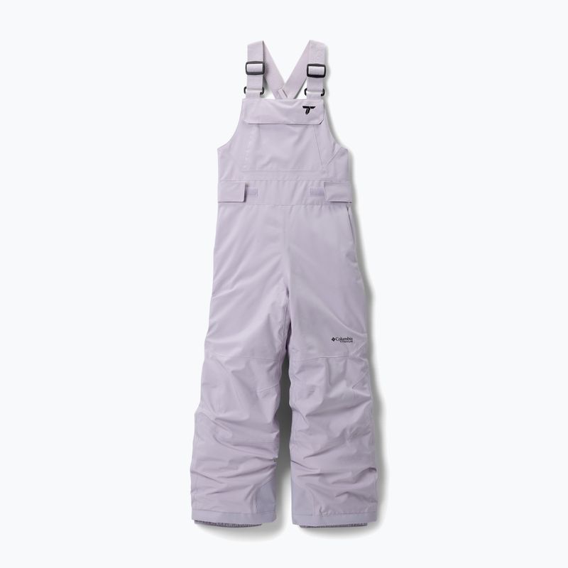 Children's ski trousers Columbia Holcomb Grove Bib lavender pearl 10