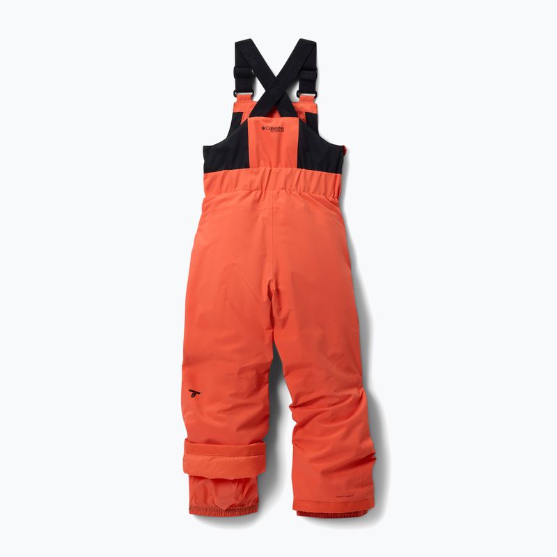 Children's ski trousers Columbia Holcomb Grove Bib zing/black 2