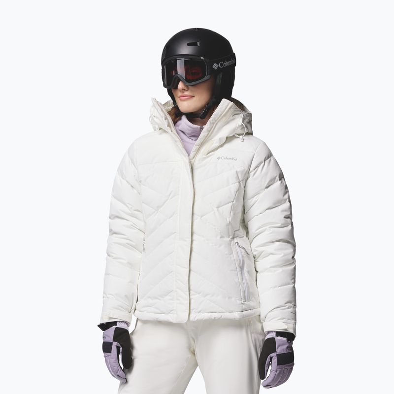 Women's ski jacket Columbia Lay D Down V sea salt 4