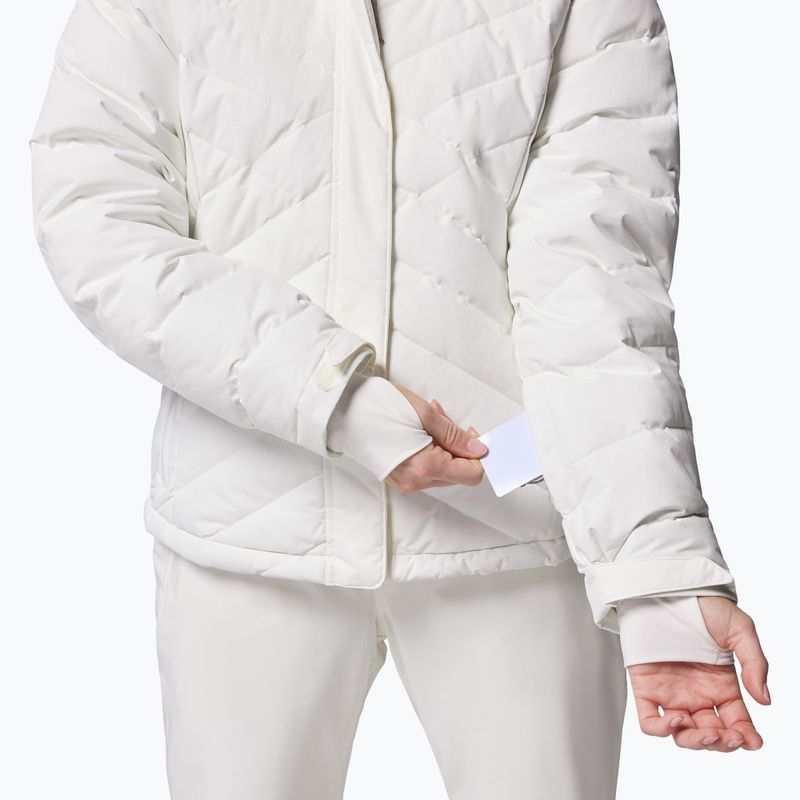Women's ski jacket Columbia Lay D Down V sea salt 8