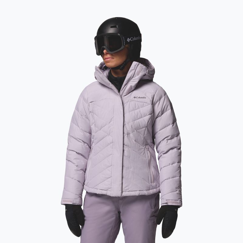 Women's ski jacket Columbia Lay D Down V lavender pearl