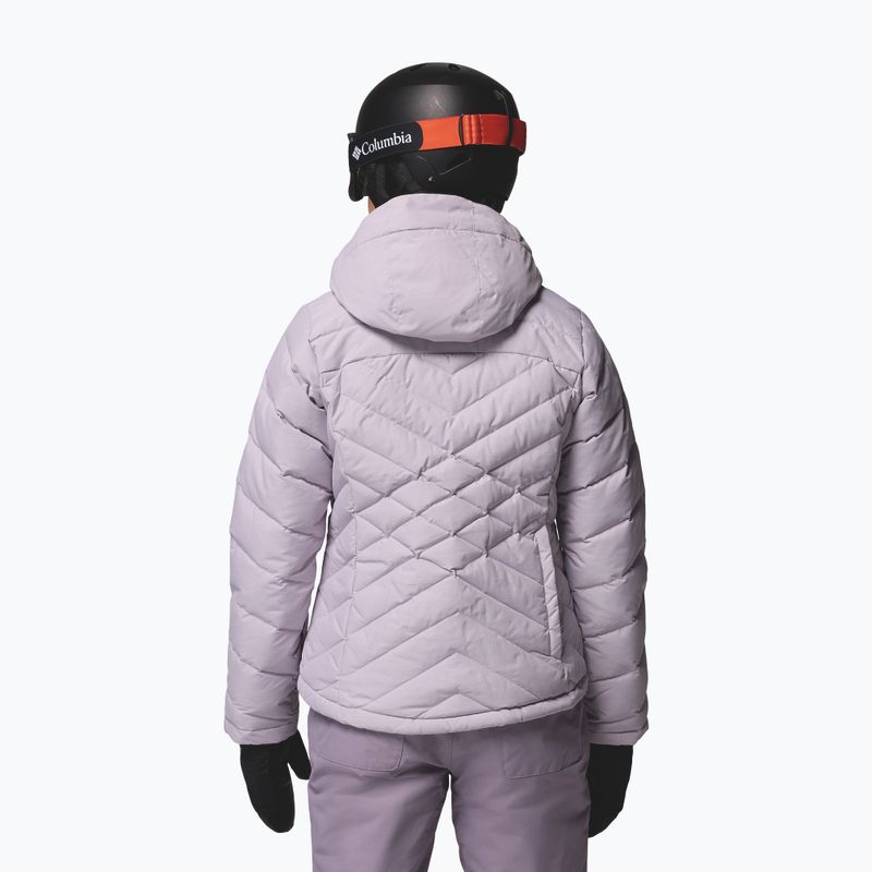 Women's ski jacket Columbia Lay D Down V lavender pearl 2