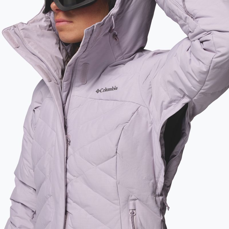 Women's ski jacket Columbia Lay D Down V lavender pearl 7