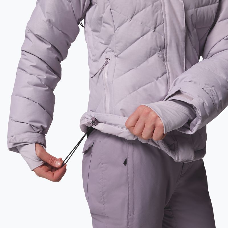 Women's ski jacket Columbia Lay D Down V lavender pearl 9