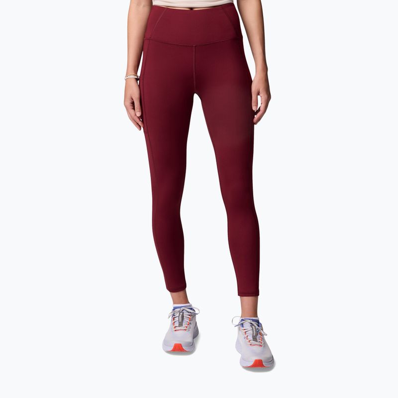 Women's leggings Columbia Boundless Trek rich wine 4