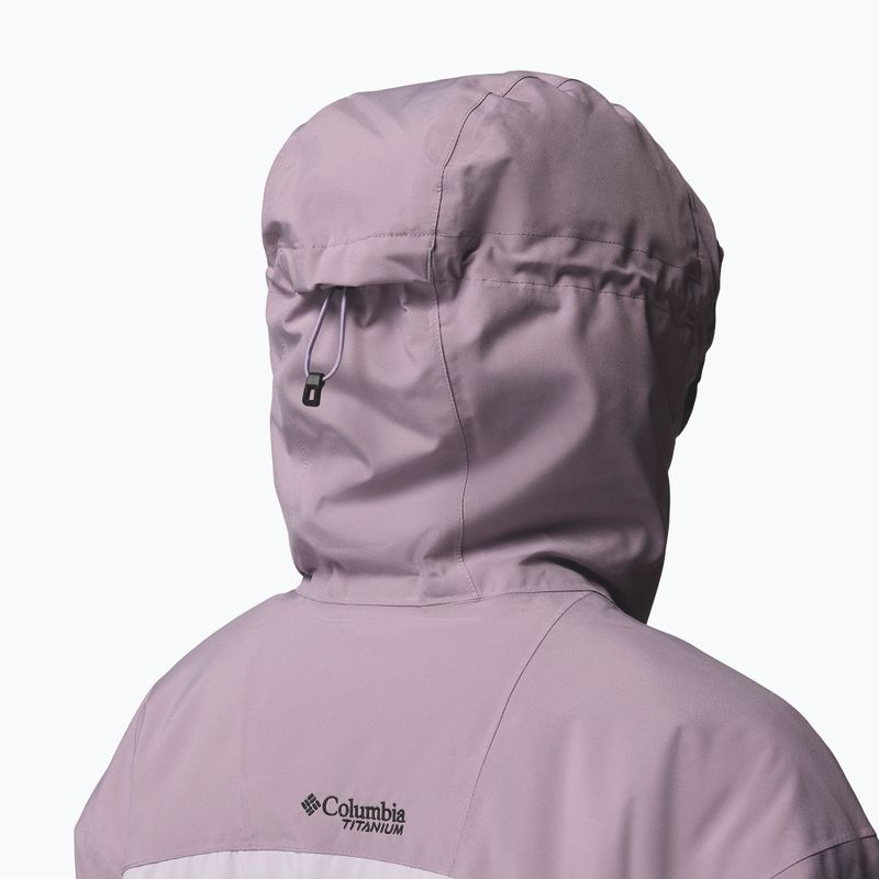Women's ski jacket Columbia Highland Summit III Insulated lavender pearl/shale purple 6