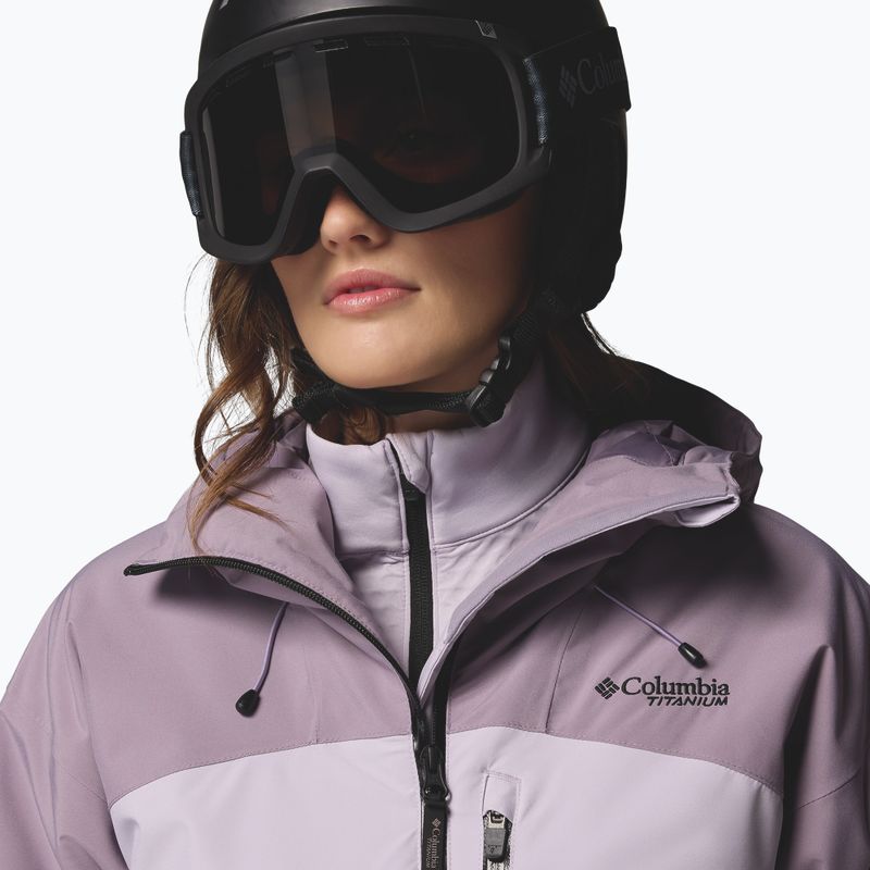 Women's ski jacket Columbia Highland Summit III Insulated lavender pearl/shale purple 7