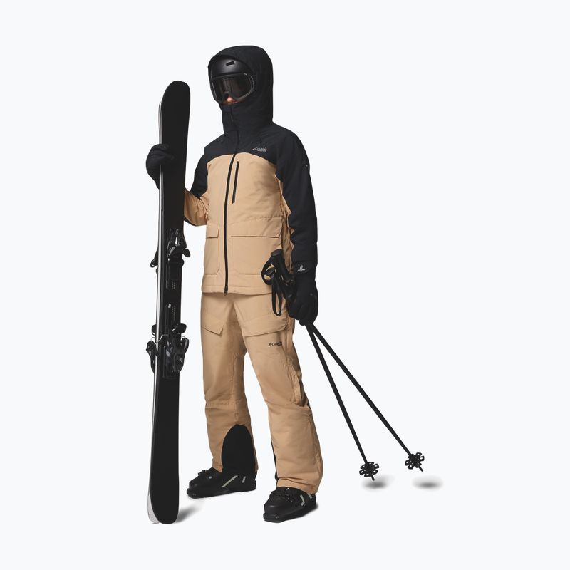 Women's ski jacket Columbia Highland Summit III Insulated canoe/black 2