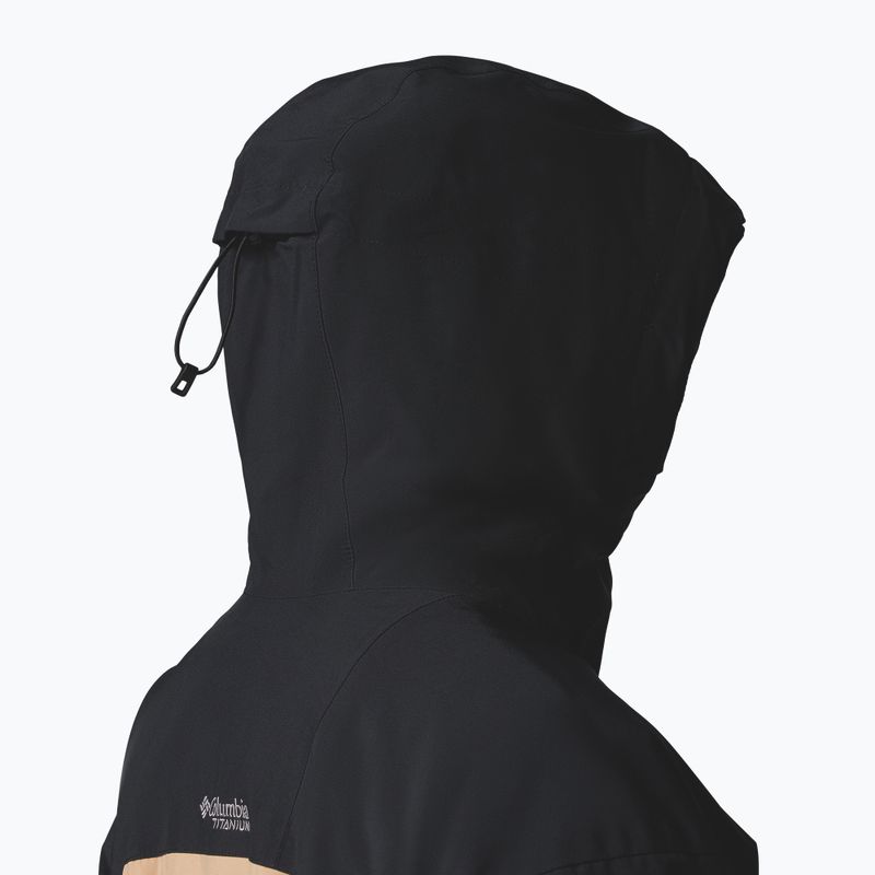 Women's ski jacket Columbia Highland Summit III Insulated canoe/black 6