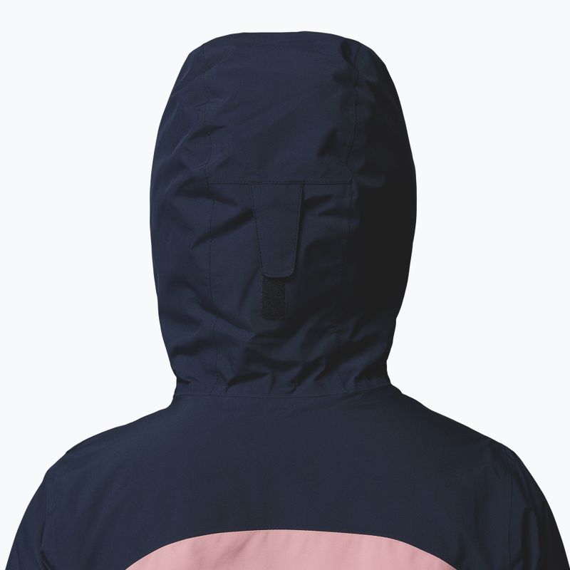 Women's ski jacket Columbia Liftline eraser pink/collegiate navy/rich wine 6