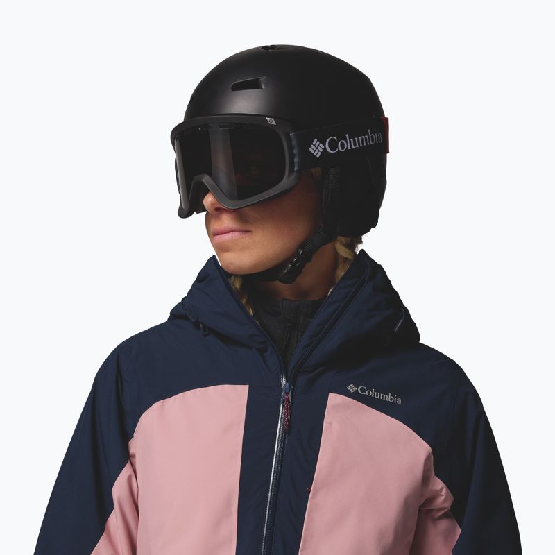 Women's ski jacket Columbia Liftline eraser pink/collegiate navy/rich wine 8