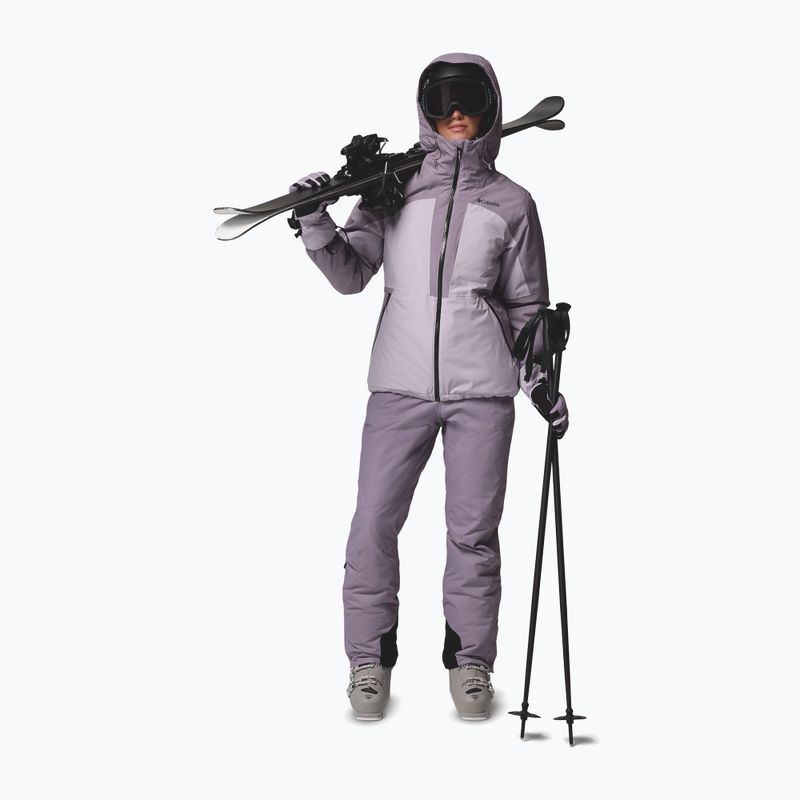 Women's ski jacket Columbia Liftline lavender pearl/shale purple 2