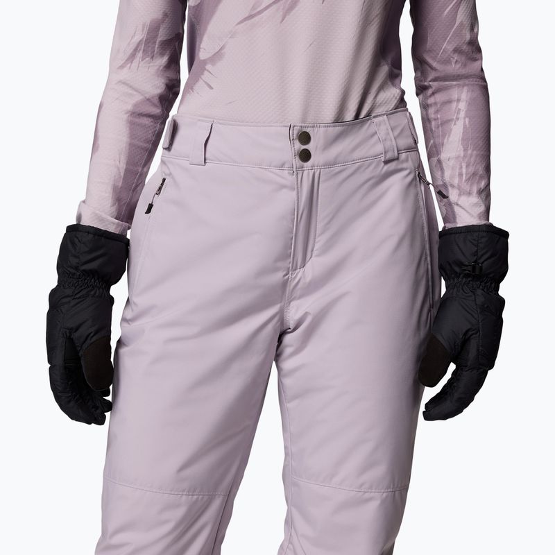 Women's ski trousers Columbia Shafer Canyon II Insulated lavender pearl 5