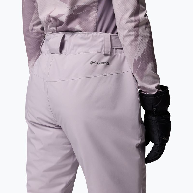 Women's ski trousers Columbia Shafer Canyon II Insulated lavender pearl 6