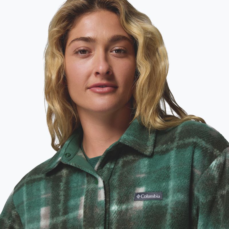 Women's shirt Columbia Benton Springs nocturnal omblur rain forest omblur 6