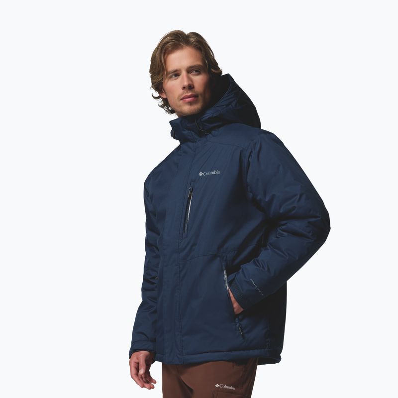 Men's jacket Columbia Oak Harbor II Insulated collegiate navy 4