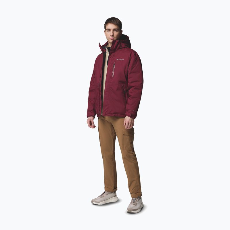 Men's jacket Columbia Oak Harbor II Insulated rich wine 2