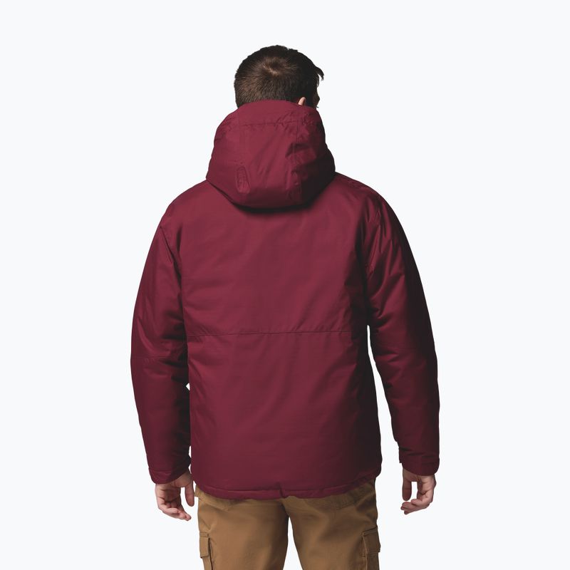 Men's jacket Columbia Oak Harbor II Insulated rich wine 3