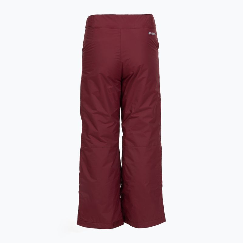 Children's ski trousers Columbia Starchaser Peak III rich wine 2