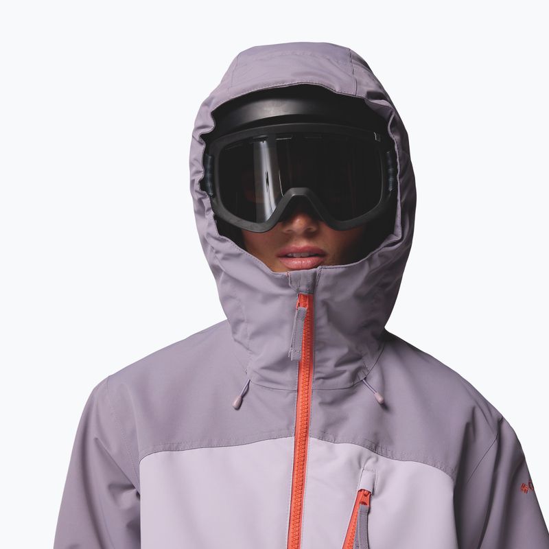 Women's snowboard jacket Columbia Coreshot Anorak lavender pearl/shale purple 5