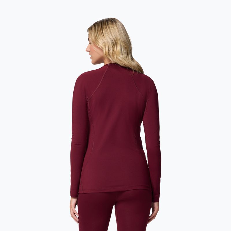 Women's thermal active sweatshirt Columbia Midweight Stretch rich wine 3