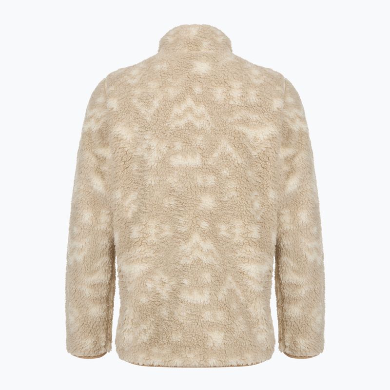 Men's fleece sweatshirt Columbia Winter Pass Reversible canoe/dark stone/peaked tonal 2