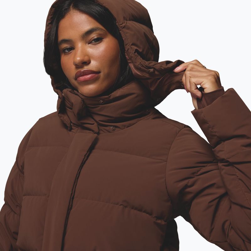 Women's down jacket Columbia Amaze Puff Hooded tobacco 8