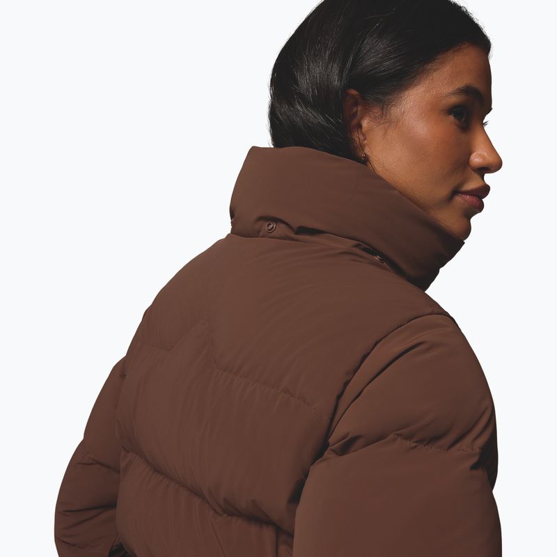 Women's down jacket Columbia Amaze Puff Hooded tobacco 10