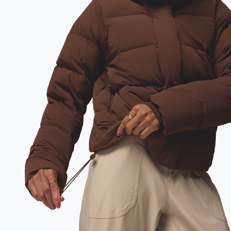 Women's down jacket Columbia Amaze Puff Hooded tobacco 11