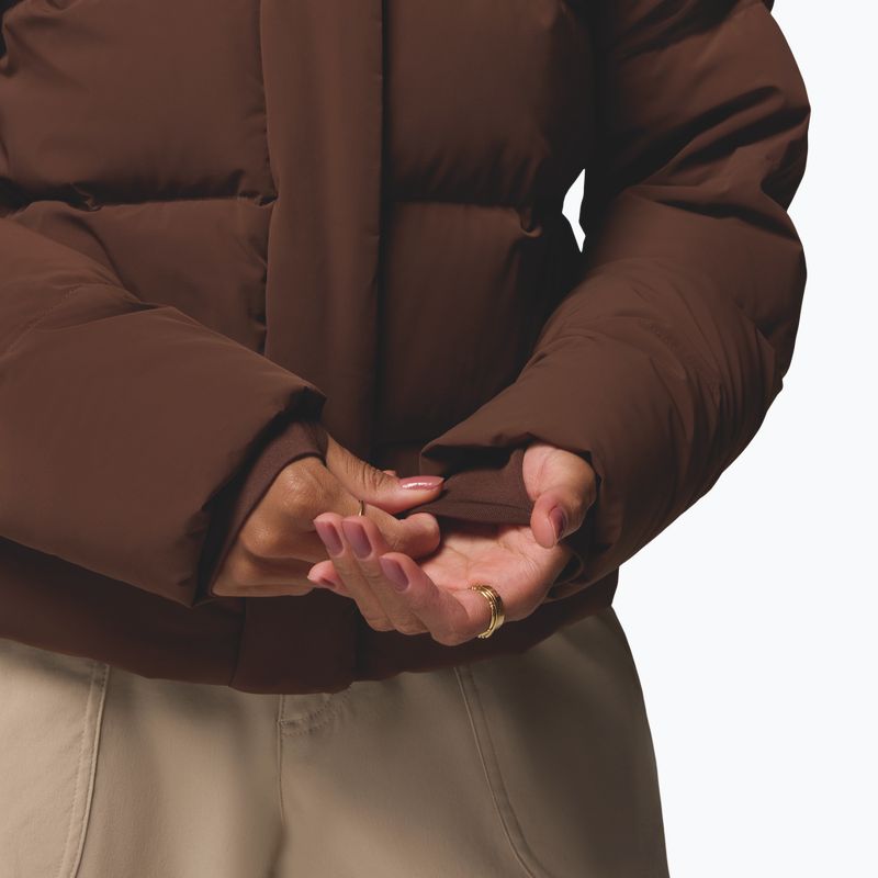 Women's down jacket Columbia Amaze Puff Hooded tobacco 12