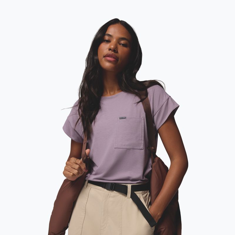 Women's down jacket Columbia Amaze Puff Hooded tobacco 15