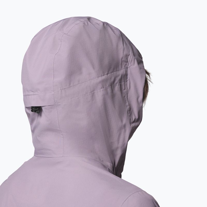 Women's rain jacket Columbia OmniTech AmpliDry II shale purple 8