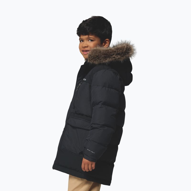 Children's insulated jacket Columbia Boy's Marquam Peak Fusion II black 4