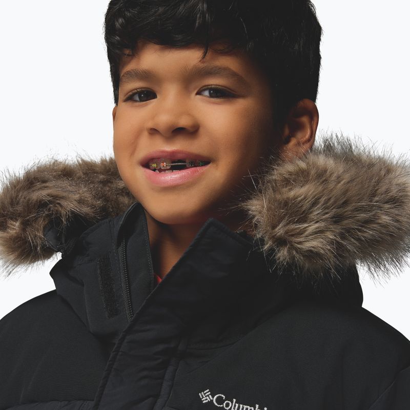 Children's insulated jacket Columbia Boy's Marquam Peak Fusion II black 5