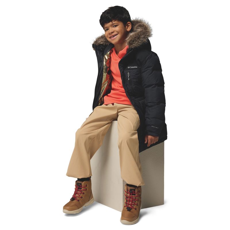 Children's insulated jacket Columbia Boy's Marquam Peak Fusion II black 10