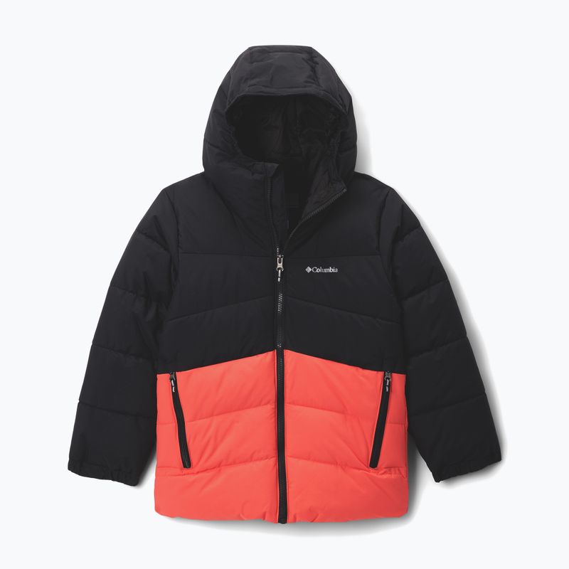 Children's ski jacket Columbia Arctic Blast II black/zing