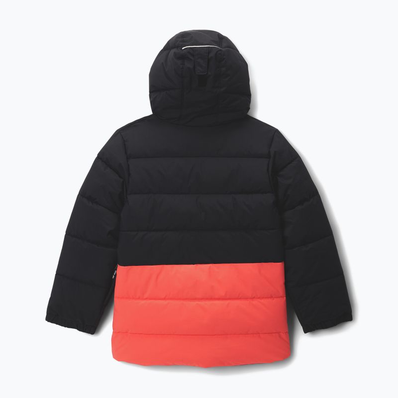 Children's ski jacket Columbia Arctic Blast II black/zing 2