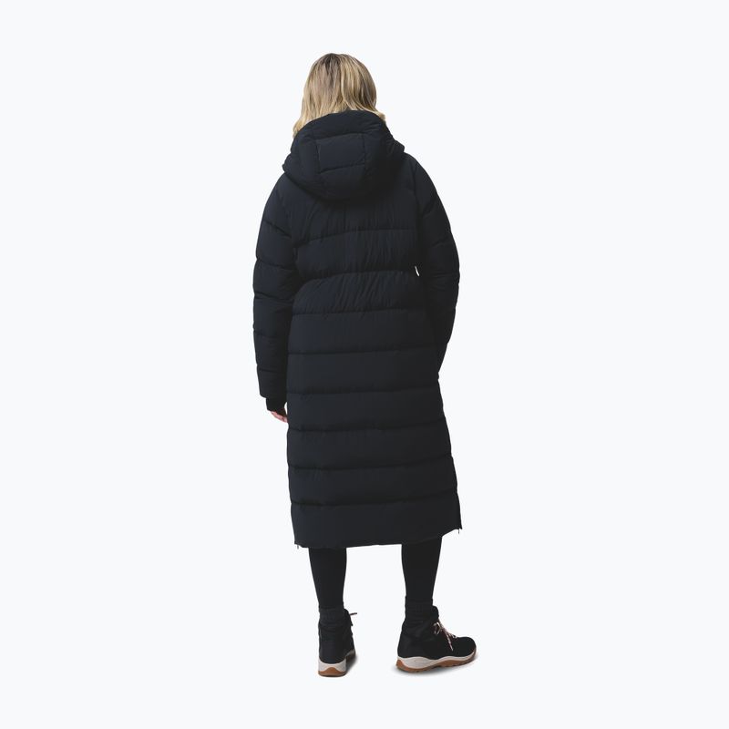 Women's down coat Columbia Amaze Puff Long Hooded black 3
