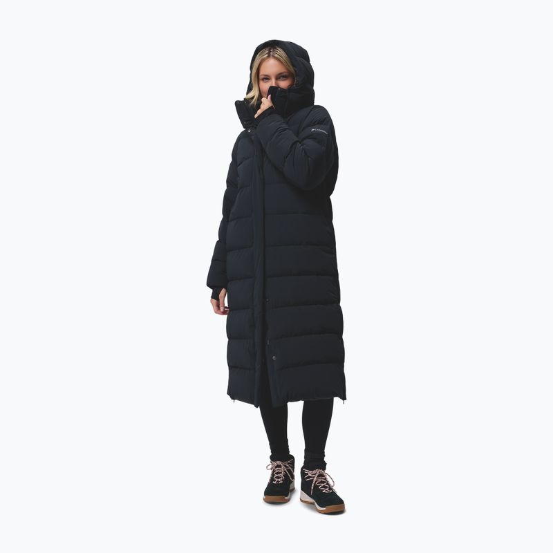 Women's down coat Columbia Amaze Puff Long Hooded black 4