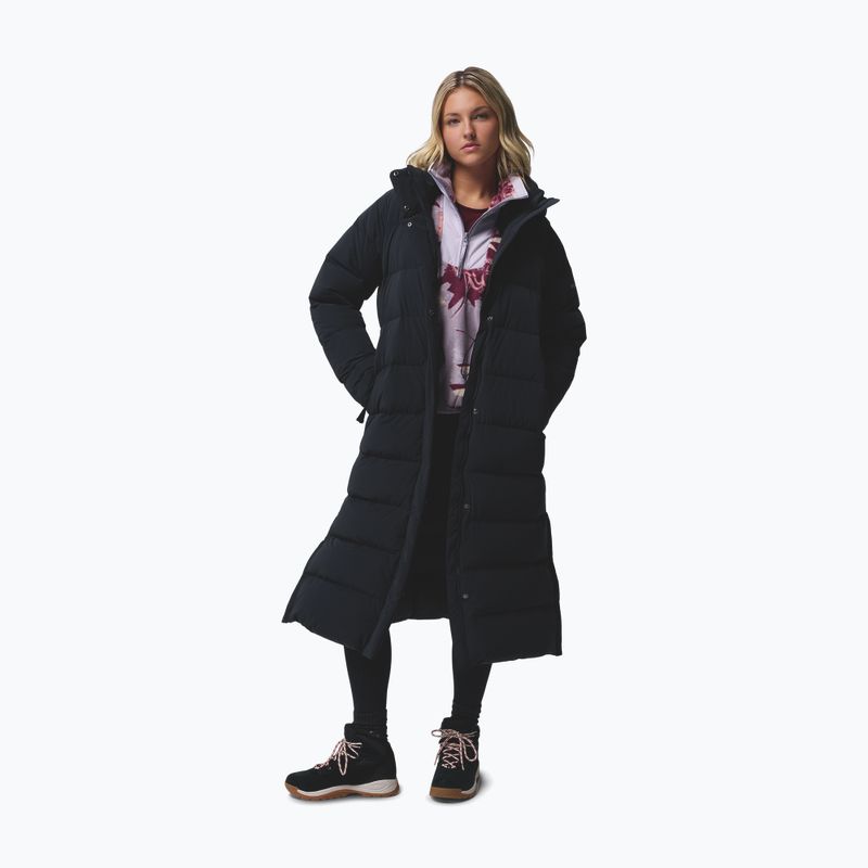 Women's down coat Columbia Amaze Puff Long Hooded black 6