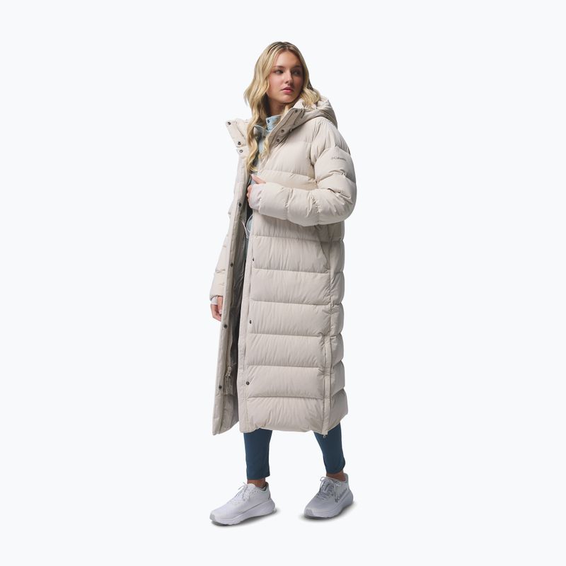 Women's down coat Columbia Amaze Puff Long Hooded dark stone 6