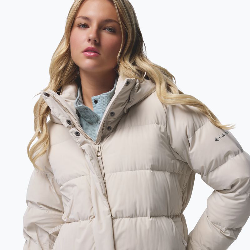 Women's down coat Columbia Amaze Puff Long Hooded dark stone 9