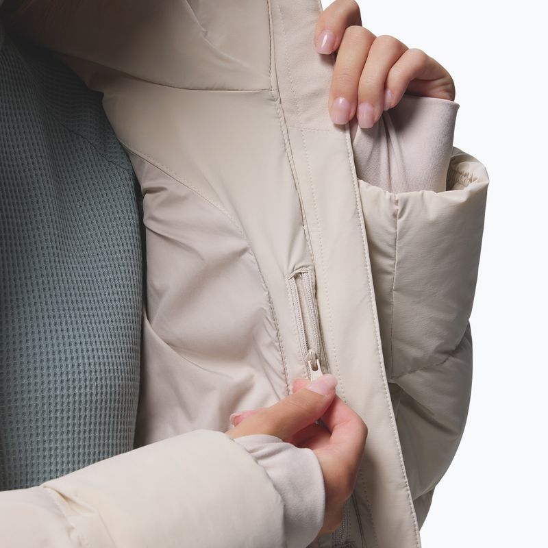Women's down coat Columbia Amaze Puff Long Hooded dark stone 16