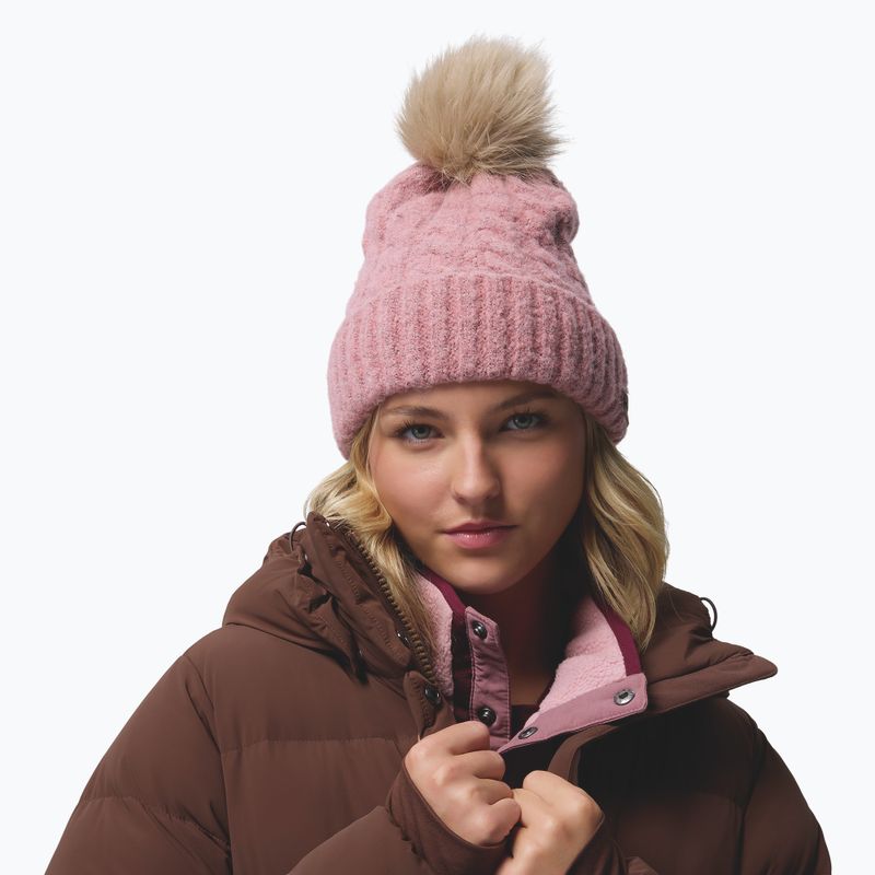 Women's down coat Columbia Amaze Puff Long Hooded tobacco 12