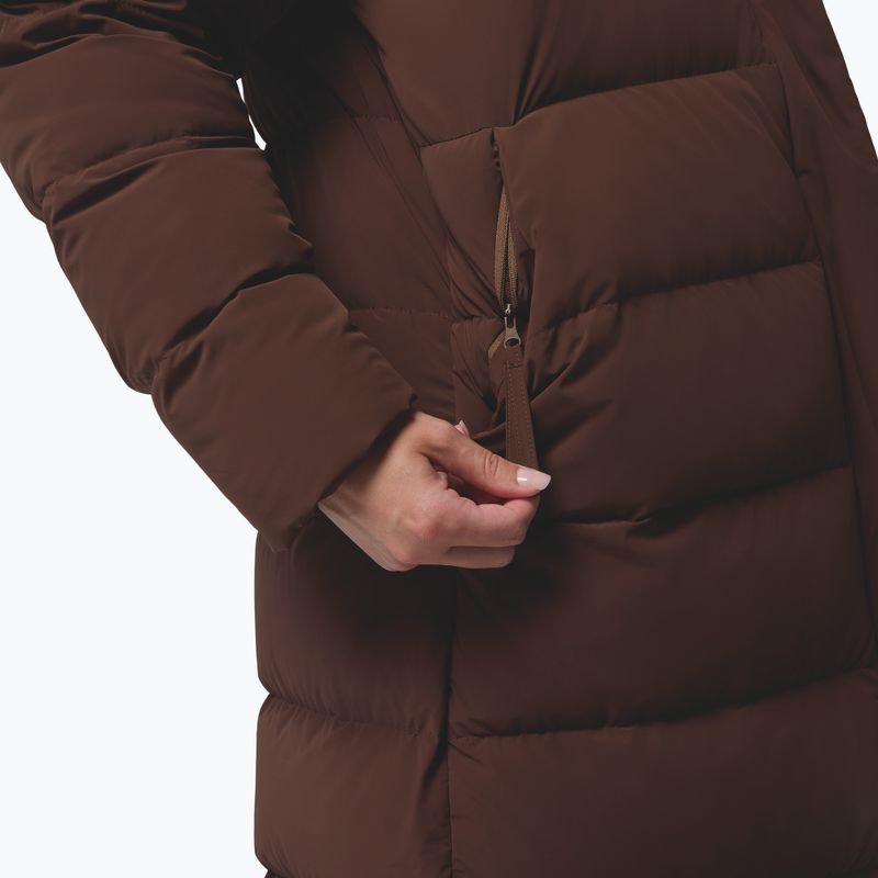 Women's down coat Columbia Amaze Puff Long Hooded tobacco 14